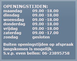 openingstijden